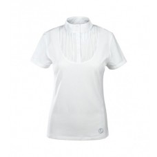Horze Tricou tip cămașă pentru femei cu mânecă scurtă, pentru competiții